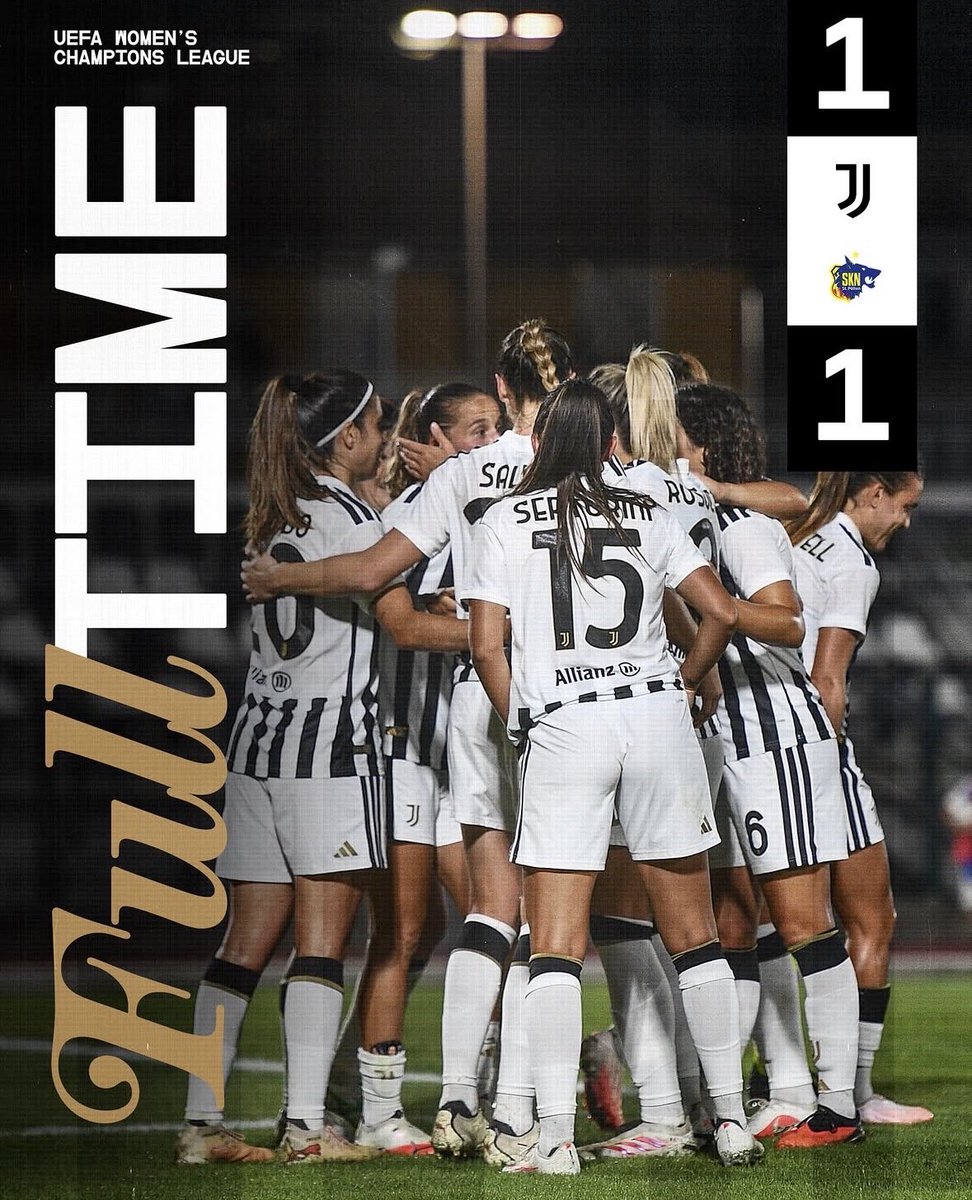 juventusfc's tweet photo. Le bianconere accedono alla League Phase di Women's Champions League 👏⚪️⚫️ https://t.co/B3v8eZgUzT