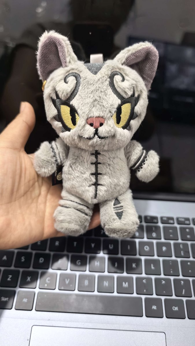 americanmcgee's tweet photo. Is there any limit on how many times you are allowed to break the internet per month? Because Cheshire Kitten mini keychain. https://t.co/GHSSAksmns