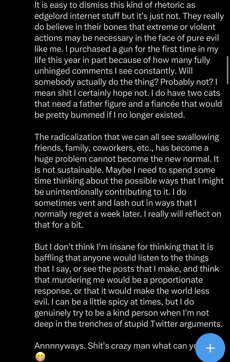 Awk20000's tweet photo. Hutch tweets about MikeFromPA and the consequences of radicalization and hyperpolarization https://t.co/TBZXd17DBd