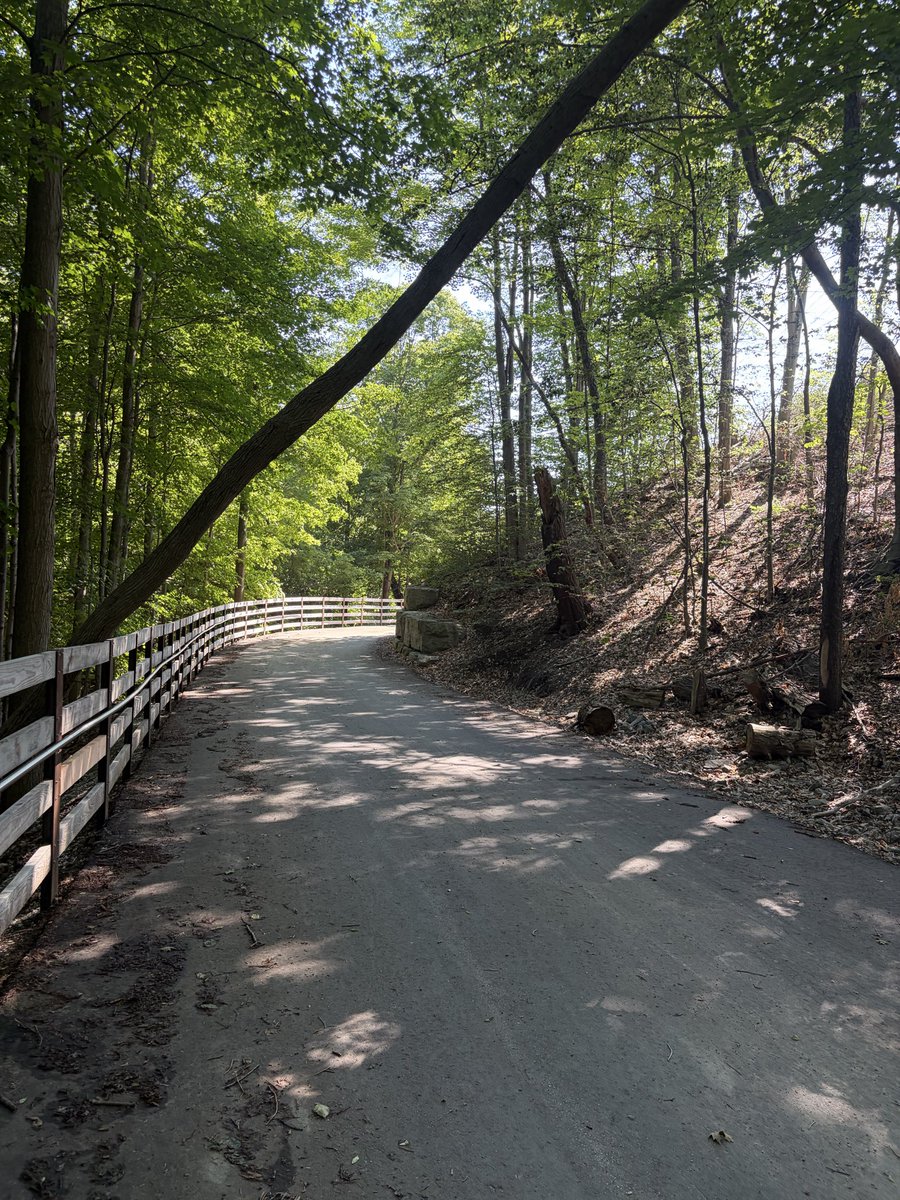 Justindw3d's tweet photo. @EricDLombardi Don’t understand how they use this generic construction 🚧 looking barricade along the lower trail when they’ve installed beautiful fencing further north along the trail as seen here: https://t.co/sYfHKMLkHn