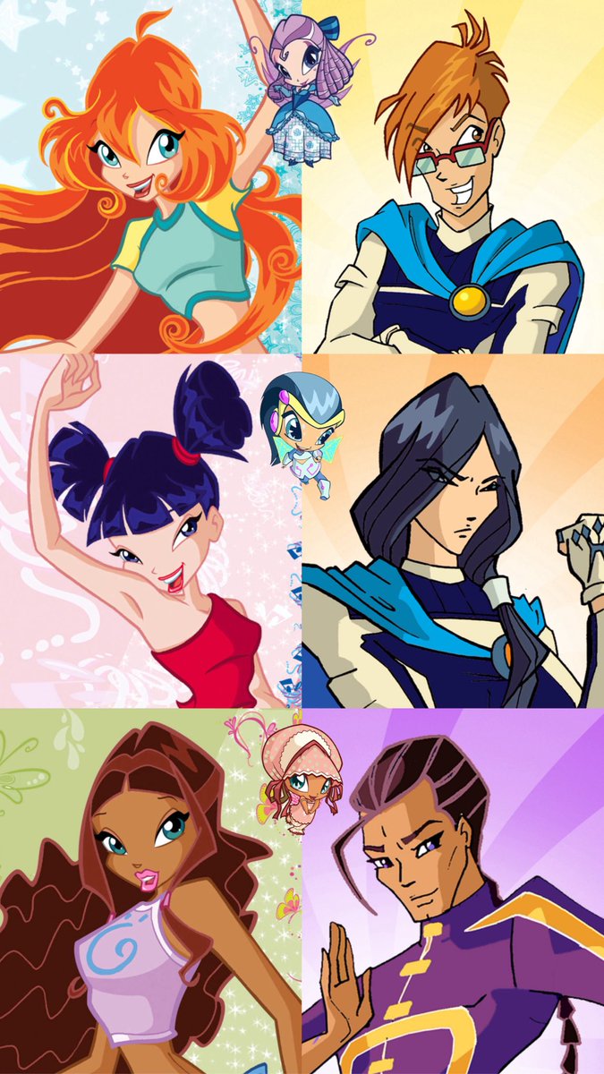 SLAYJENSEN's tweet photo. Swapping the Winx’s boyfriends and pixies by visual resemblance and/or aesthetic because apparently this makes more sense to some people 🥴 https://t.co/sFjGZtBq4S
