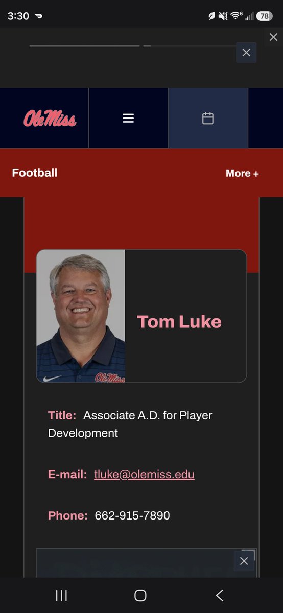 chauncy601's tweet photo. @DuragKiff @EverythingRebs @JTalty @CBSSports He's brother is still at olemiss and has been since 2013 https://t.co/SY0eqvKLIL