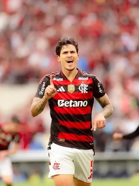 CentralFlaNacao's tweet photo. ⚠️ Essa é a PROVÁVEL ESCALAÇÃO do Flamengo para enfrentar o Mirassol, de acordo com o @geglobo.

Rossi, Varela (Royal), Léo Ortiz, Léo Pereira e Ayrton Lucas; Pulgar, Jorginho e Arrascaeta; Carrascal (Paquetá), Samuel Lino e Pedro (Bruno Henrique).

📸 Reprodução https://t.co/ibpSIBNDhT