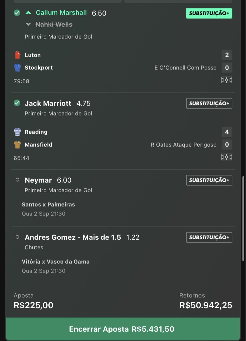 dgdabet's tweet photo. TROPAAAAA! ODD 226 ta dependendo do Neymar marcar primeiro 🔥🔥

ODD 24 no cash ta pagando✅✅ https://t.co/PR0gF0A6rK