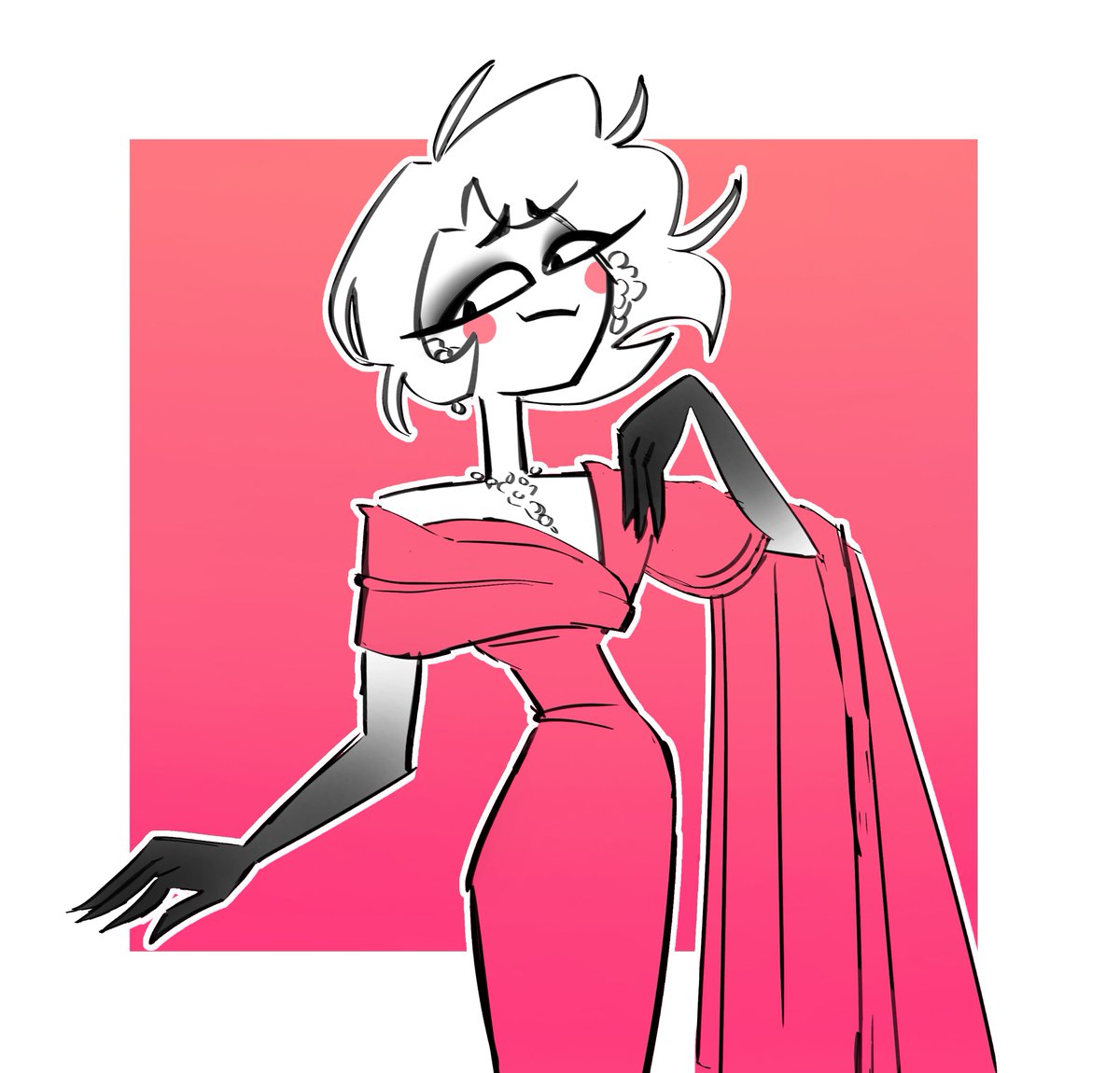 mikinathe2nd's tweet photo. This was for pinkweeklucifer!
#hazbin #lucifer https://t.co/9L3w7i74sG