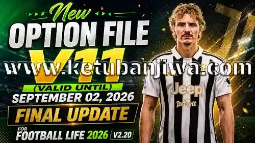 ketubanjiwa's tweet photo. Download PES 2021 Option File v11 Final Update All In One - AIO Season 2026/2027 For Football Life 2026 - FL26 v2.20 Check Here : www . ketubanjiwa . com #PES2021 #PES2021OptionFiles #PES2021Season2027 #PES2021Patch2027 https://t.co/7IT63hGmDA