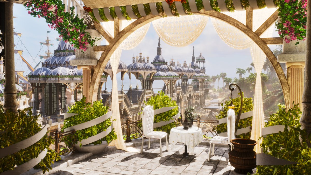 survivetheark's tweet photo. When a base stops feeling like a build and starts feeling like a world of its own! ✨

From the grand architecture to all the carefully crafted little details, this creation by hachi on Discord is absolutely breathtaking! https://t.co/Fb3BD2k6rh