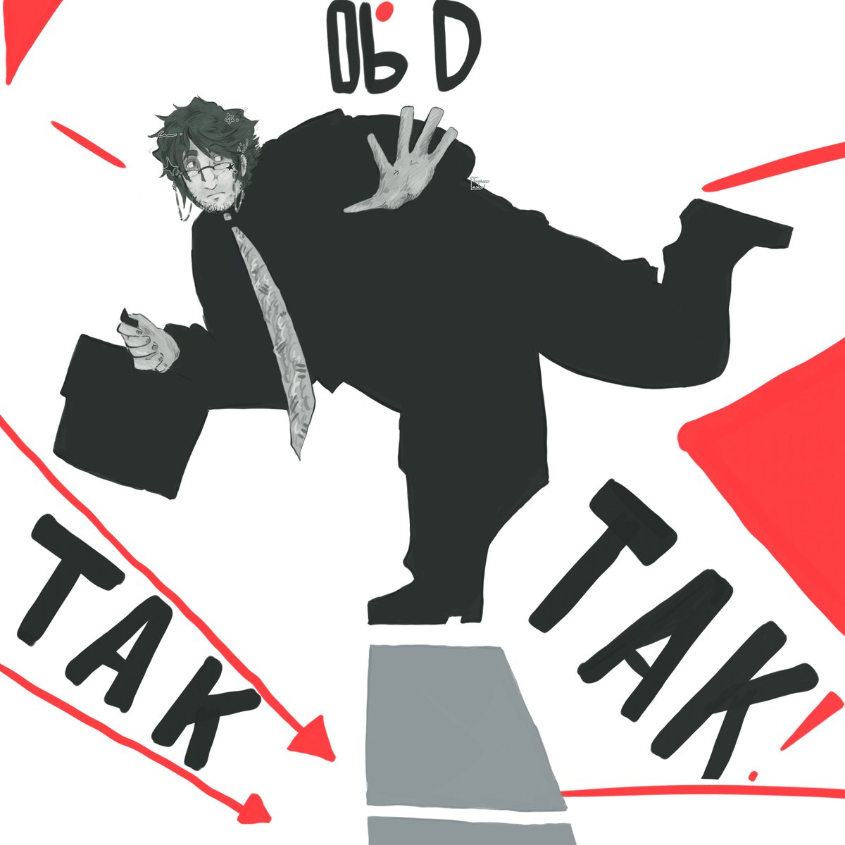 TapicerCOMA's tweet photo. TAK TAK! TAM W LUSTRZE TO NIESTETY JA!

#oc #doctorwho #doctorwhooc #art https://t.co/ri84HI4yRc
