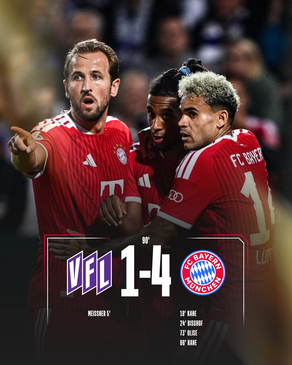 FCBayernES's tweet photo. Inicio triunfal en la DFB-Pokal 💫 https://t.co/2swSKfbC72