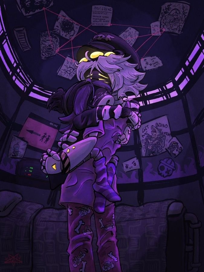 Maria_Steven75's tweet photo. Lost in the shadows, but still glowing in purple💜🖤 https://t.co/KdrJz5nrFQ