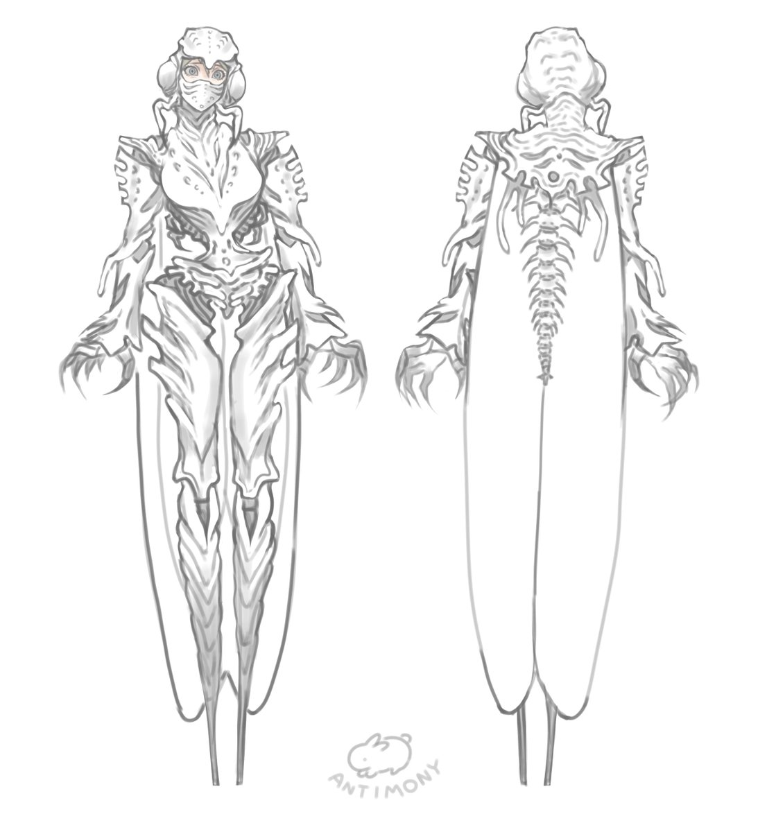 antimony666's tweet photo. I don't like everything I draw. anyway again. Venus #psychopomp https://t.co/ZQkE8OYsQc