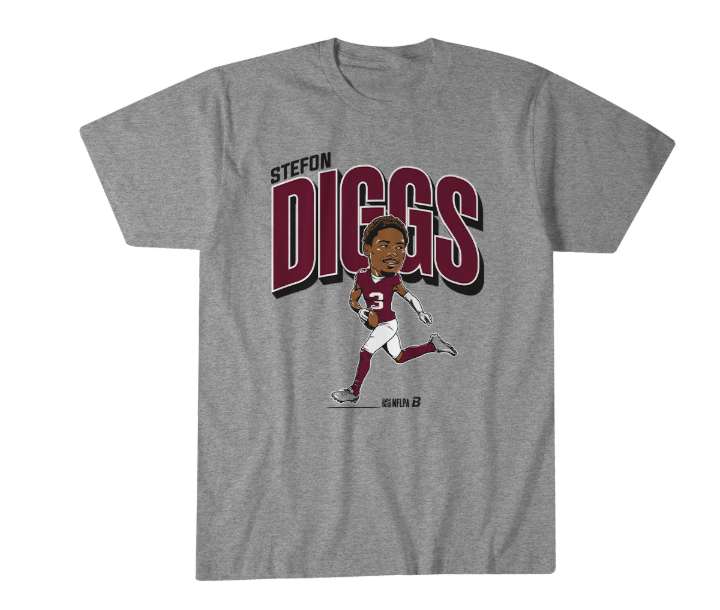 TalkCommanders's tweet photo. Get over to @BreakingT for this great new Stefon Diggs shirt or sweatshirt: https://t.co/Efa7JdYowA https://t.co/jcgjVhDZP8
