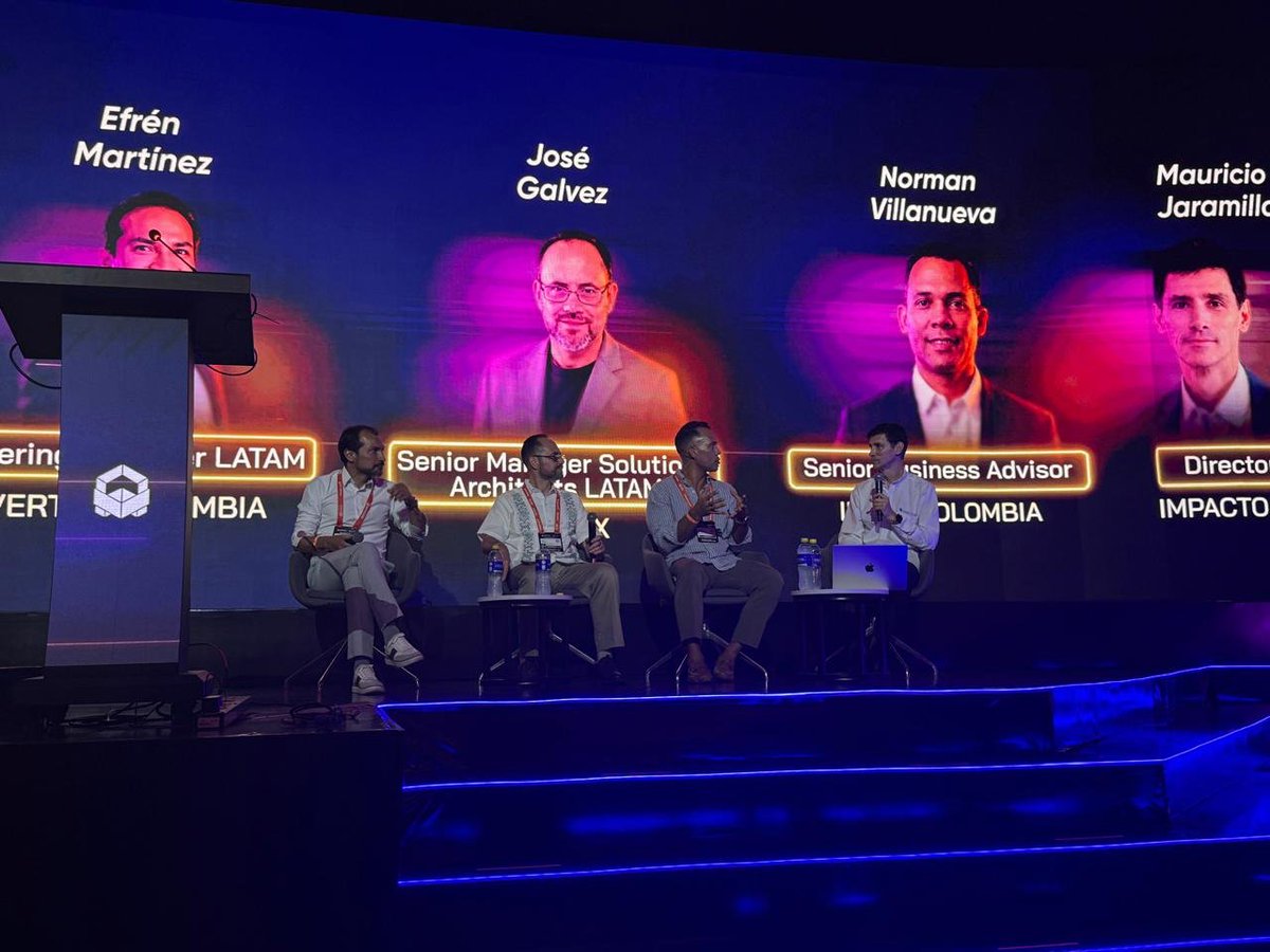 ImpactoTIC's tweet photo. 🎓 "El temor al cambio y a la llegada de la IA va ligado a varios factores, pero esto va dentro de la educación. Ya se habla de IA en la escuela, y ahí debemos aportar para que la formación desde tempranas edades tenga uso de IA con responsabilidad, mejorando las habilidades"
Norman Villanueva, Senior Business Advisor, Infor Colombia (@InforLatam)
#EducaciónIA #ANDICOM2026