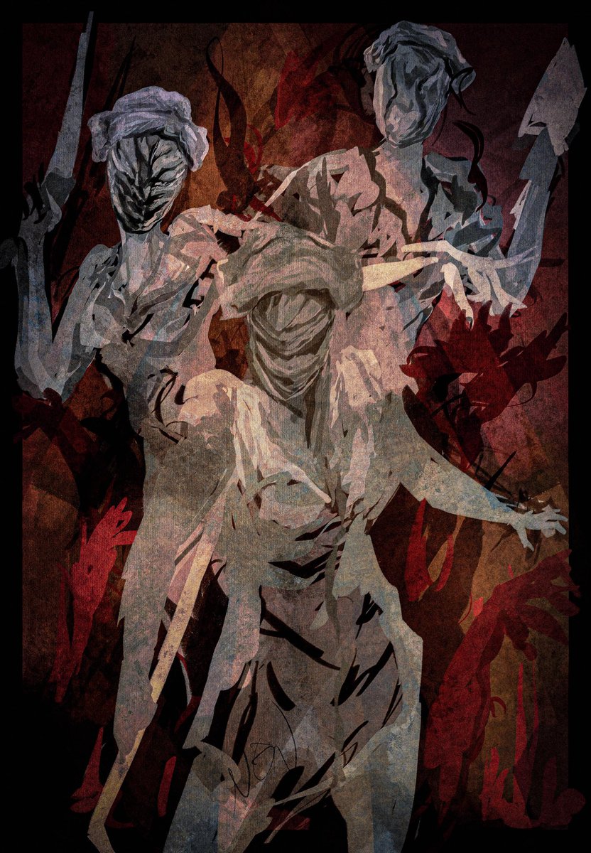nens_studio's tweet photo. The Nurses WIP #silenthill #nurses https://t.co/GmV2uFvywQ