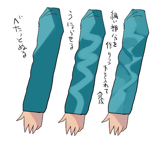 R3nderLab's tweet photo. シワで服に立体感を。 https://t.co/jZNblIL3vY
