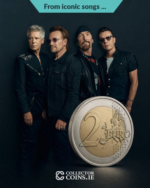 u2peru's tweet photo. El Central Bank de Irlanda acaba de anunciar una moneda de 2 euros dedicada a U2 para conmemorar los 50 años del nacimiento de la banda! 😱
La nueva moneda saldrá a circulación el 25 de septiembre de 2026 🤗
https://t.co/RLIc4R99Wb
#U2 #U250 #numismatics https://t.co/P84ZEPmLpT