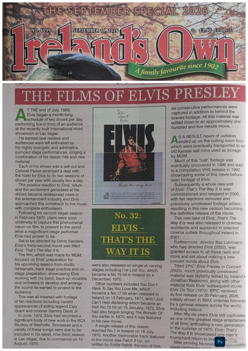 Elvis_Ireland tweet picture