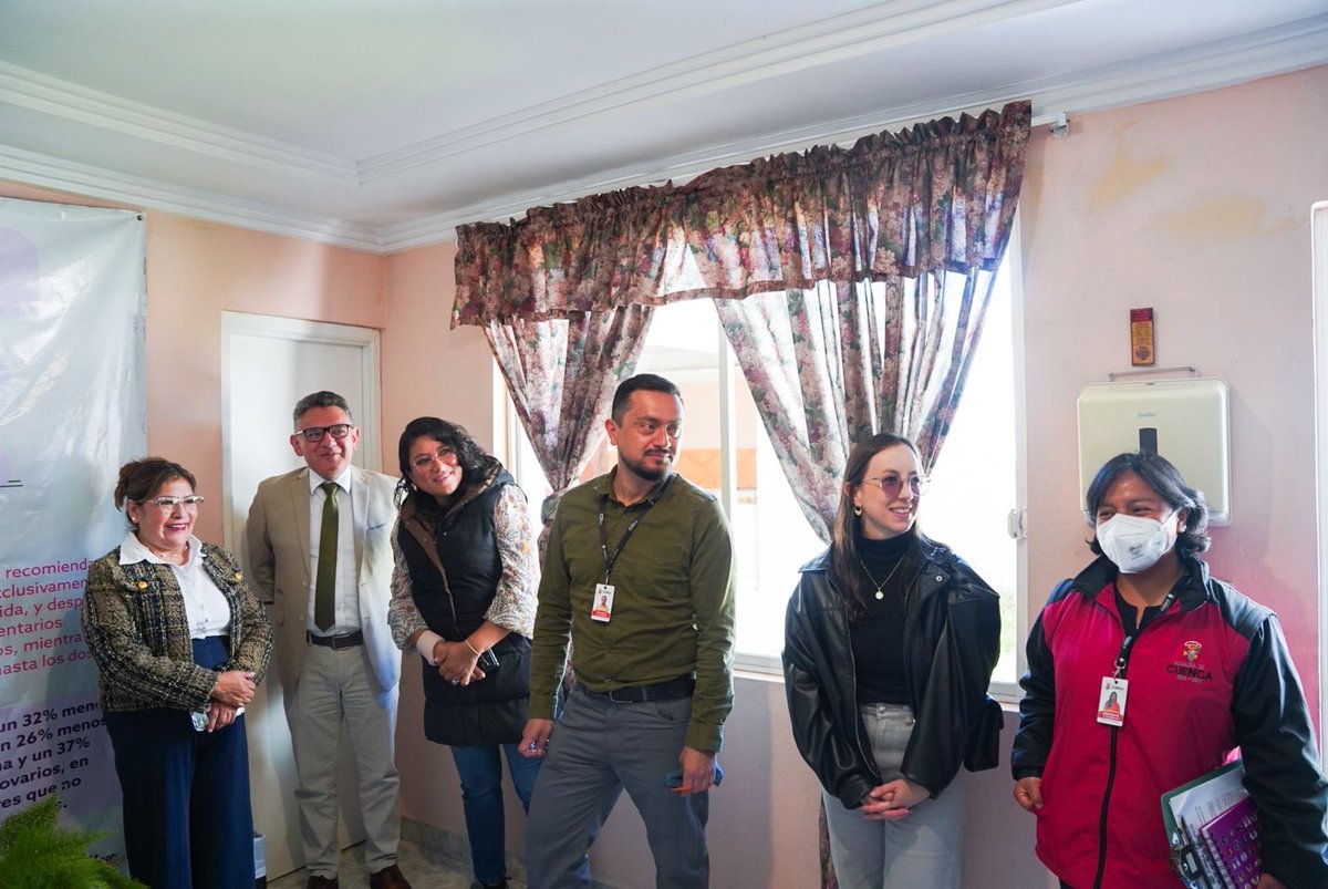 ConsejoSalud_'s tweet photo. Comprometidos con la lactancia materna

La Dra. Mónica Pesántez, Concejala de Cuenca, visitó la Sala de Apoyo a la Lactancia Materna del Consejo Cantonal de Salud, para verificar su funcionamiento y fortalecer espacios dignos para madres, niñas y niños. 👩‍🍼👶

#CuencaSaludable https://t.co/7qRSvt21Fh