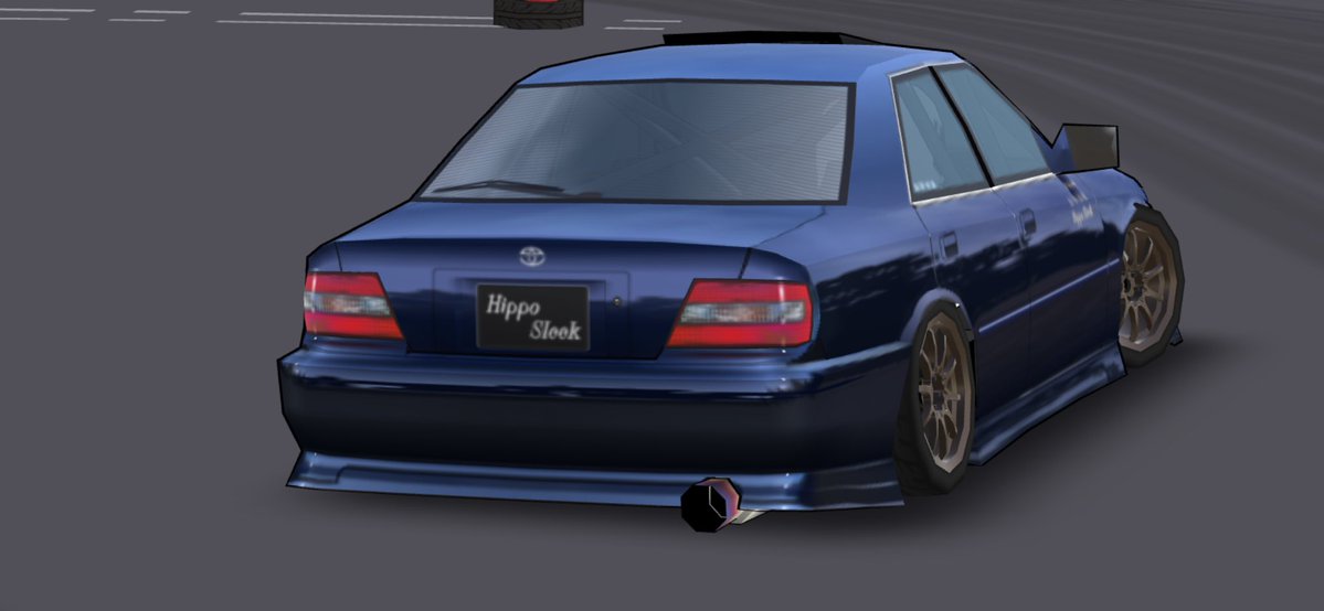 RMoONHMN's tweet photo. Hippo Sleek JZX100 type ii bodykit in #frlegends
 #JZX100 #chaser https://t.co/F06W8L6s0D
