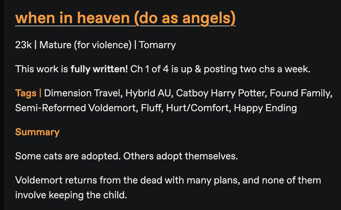 zhanadark_'s tweet photo. 23k | M (for violence) | Tomarry

For the TENTS gift exchange! This work is fully written, ch 1 of 4 is up, &amp; posting two chs/week https://t.co/Y76A4UTHkh