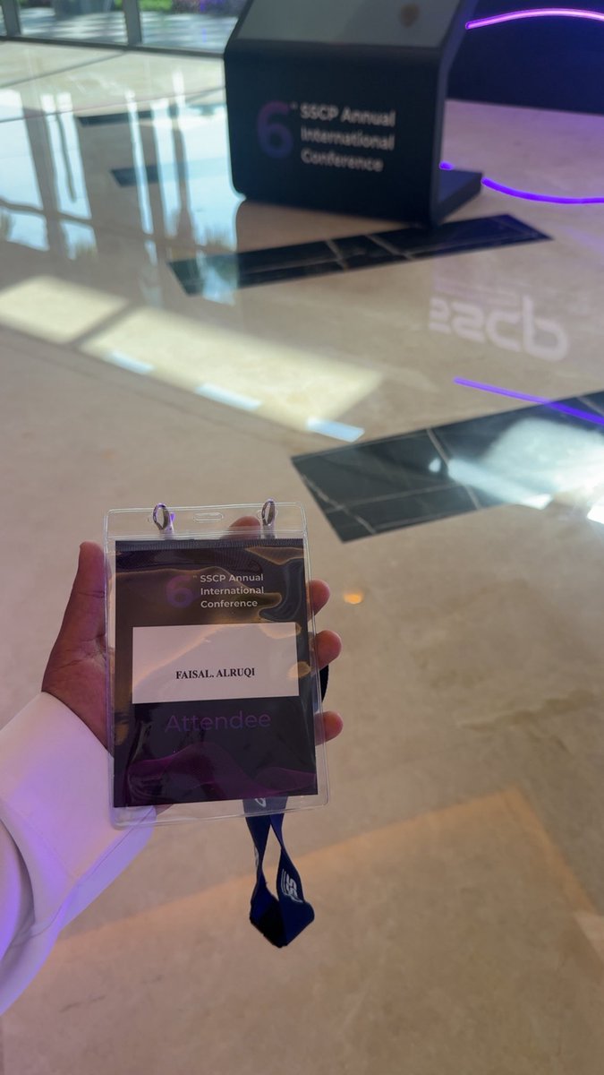 PhFai5al's tweet photo. Day 1 at #SSCP26🔬✨ https://t.co/BUvoVuPlWc