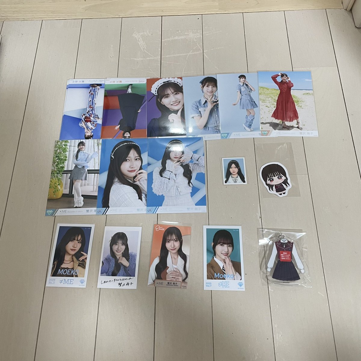 nagochiii's tweet photo. ノイミー トレ 生写真 

【譲】蟹沢 冨田

【求】固ツイ ＞ k ＞ ノイミー他メン誰でも

蟹沢1枚目コンプ 逆さ複数枚 コンプ崩し可

郵送希望 https://t.co/CYPHRHZ2Ug
