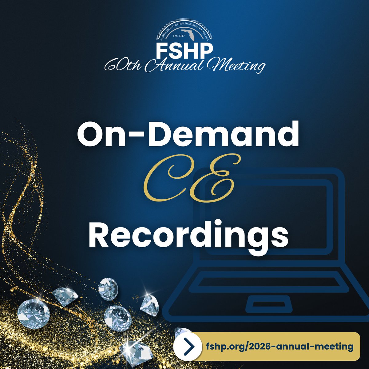 FSHPOfficial's tweet photo. 6 hours of on-demand CE from our 60th Annual Meeting is now available!
Session recordings are from 2 tracks: General Medicine and Infectious Diseases

Find these and a recap from #FSHP2026 at https://t.co/VQ3OHPXL0t

#pharmacy #OnDemand #virtual #CE #InfectiousDiseases https://t.co/b7zgCx8DFG