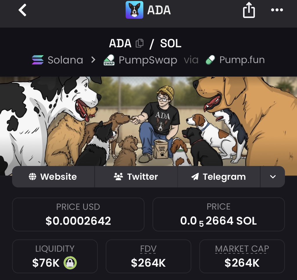Defi_Cafu's tweet photo. @wallstreetbets You should go through $ADA and ape before we start mooning 

@solanaroyalty 

C:A: skDGuSDyKYGbYTWnMCNcPeDd4vHUxAsMNVVxxUfpump https://t.co/mz0eAMCWPZ