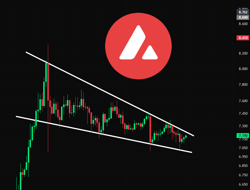 cryptojack's tweet photo. Is #AVAX getting ready for a breakout? 👀

Watching it closely. https://t.co/tGN2Sr0E2d
