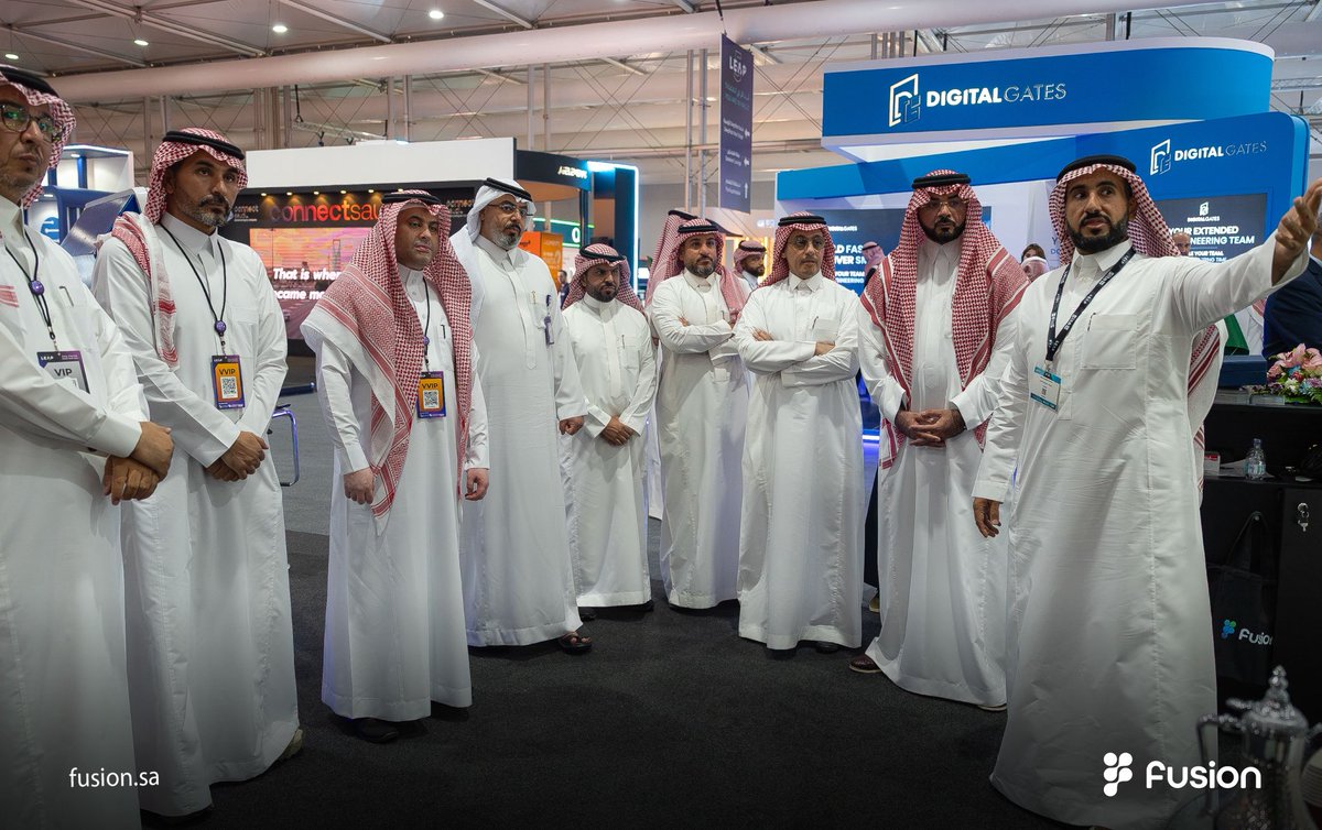fusioncomsa's tweet photo. سعدنا بلقاء زوارنا في جناح #Fusion خلال فعاليات #LEAP2026.

نقاشات مثمرة ورؤى واعدة حول كيفية توظيف الذكاء المكاني وذكاء الحركة في تمكين التخطيط المستقبلي ودعم اتخاذ القرار القائم على البيانات. https://t.co/y6wZRqWep5