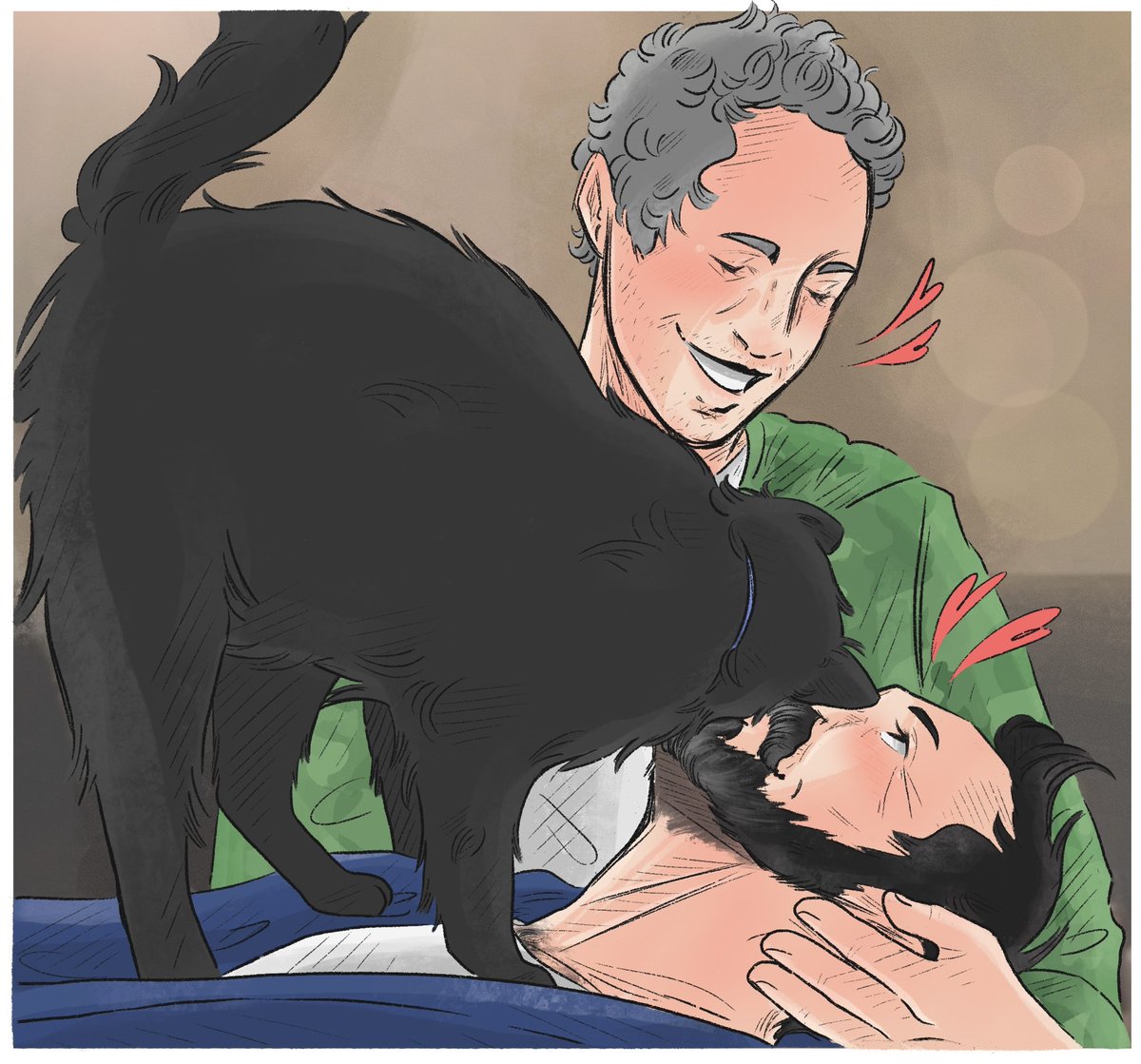 natendo_art's tweet photo. Cat dads Rabbot 💕

Something soft for the midweek hump 💕 

#thepitt #rabbot #michaelrobinavitch #jackabbot https://t.co/ykRVWys8oK
