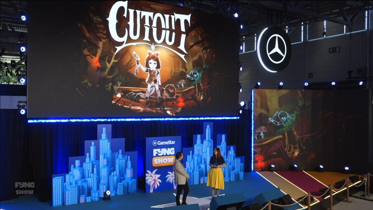 PlayCutout's tweet photo. It’s been one week since we revealed CUTOUT during the FYNG Showcase at Gamescom.

Thank you to the FYNG team for hosting us and helping us introduce the game to the world. We’re grateful for the warm response and can’t wait to share more soon! https://t.co/IkgAgrIOJ5