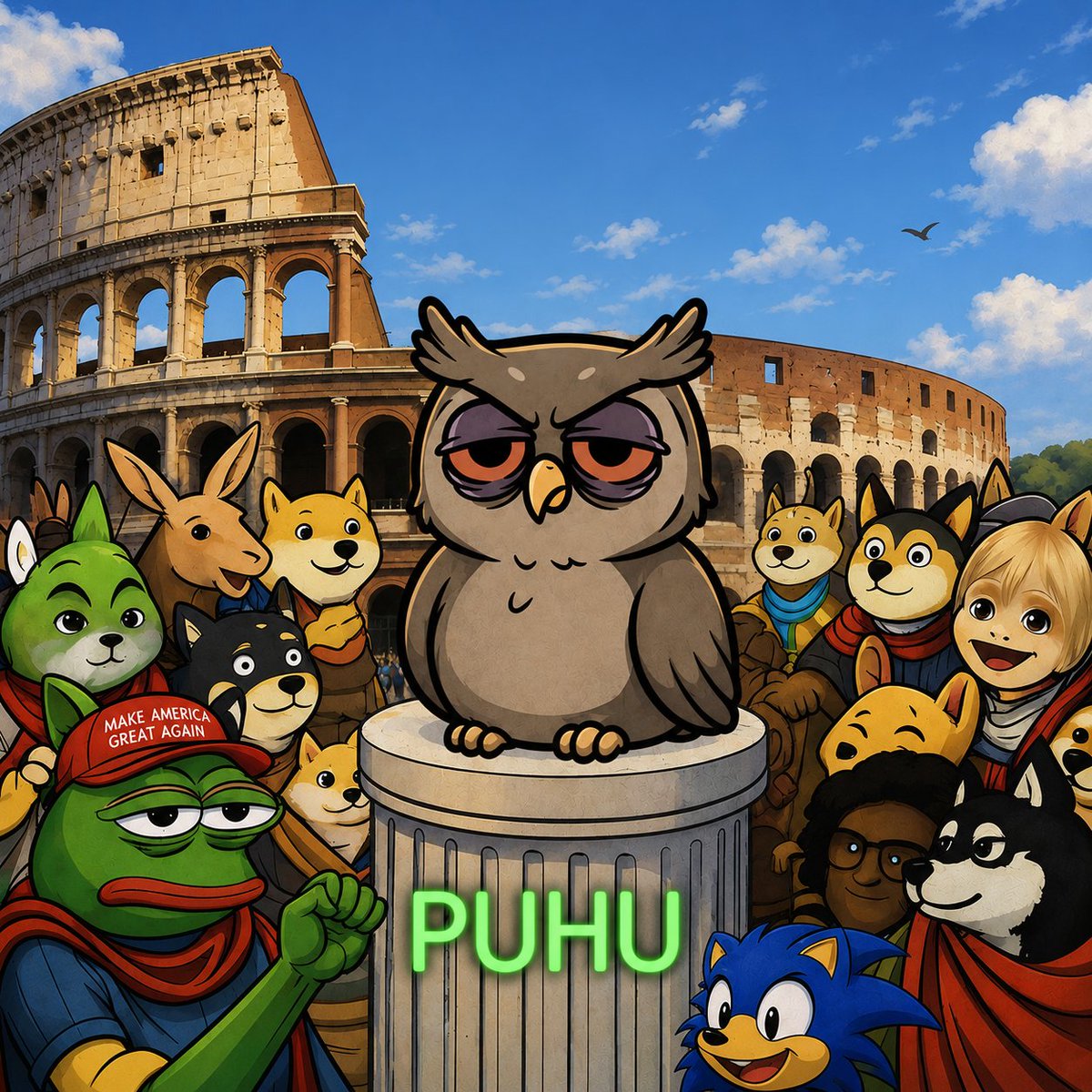 lex__czar's tweet photo. From the shadows to the center stage 

$PUHU stands out 

Givedrop: https://t.co/3h2K64dbMY
Telegram: https://t.co/FXTUPRliWB
 Official X: @puhusolana

$PUHU #PUHU https://t.co/FIVxG39xge