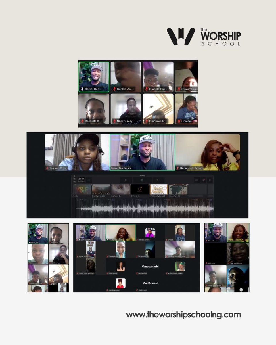 worshipschoolng's tweet photo. You pointed us to not just giving God the rest, but giving Him our best, and our hearts are stirred by the grace of God in you.
We are truly grateful  to the entire Multitracks Team and the unprecedented access to resources for our students.

Thank You @MultiTracks_  @deejones07 https://t.co/QBleIwfhtd