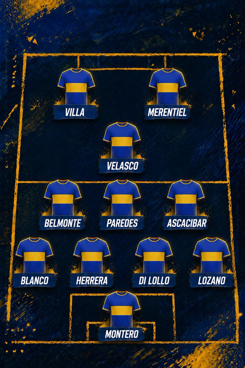 Nicoambrogi's tweet photo. CONFIRMADO BOCA

Sale Flores e ingresa Alan Velasco al 11. https://t.co/KHGpn8bcCi