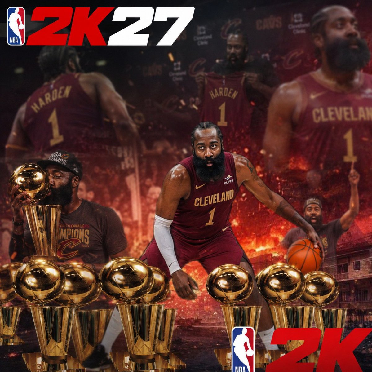 evilNBAfaps's tweet photo. 2K27 COVER LEAKED #HARDEN #FEARTHEBEARD #GOAT #JAMESHARDEN #2K27 https://t.co/HOfbcDRkBo