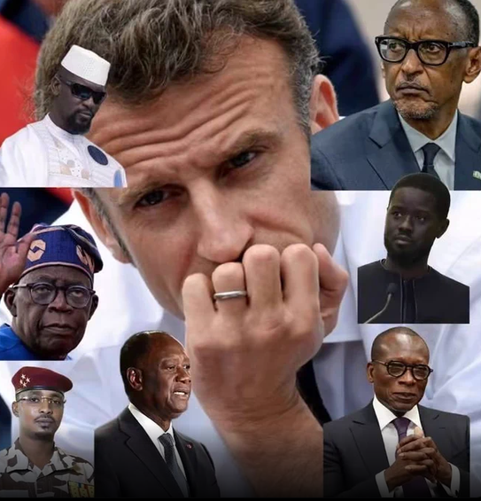 Forhalinton's tweet photo. Macron déclare : « Nous prévoyons une réunion ici en France 🇨🇵 et nous inviterons tous les dirigeants africains pour discuter de la prospérité économique de l'Afrique. »

Le capitaine Ibrahim Traoré répond :
« Donc, vous n'êtes pas Africain, mais vous organisez une réunion pour discuter des questions africaines en dehors de l'Afrique, en invitant des dirigeants africains à se déplacer hors du continent pour assister à un sommet africain présidé par un non-Africain, en dehors de l'Afrique ? Eh bien, comptez-moi parmi ceux qui n'y participeront pas. »

Voilà la véritable définition d'un leader africain qui possède dignité et estime de soi.