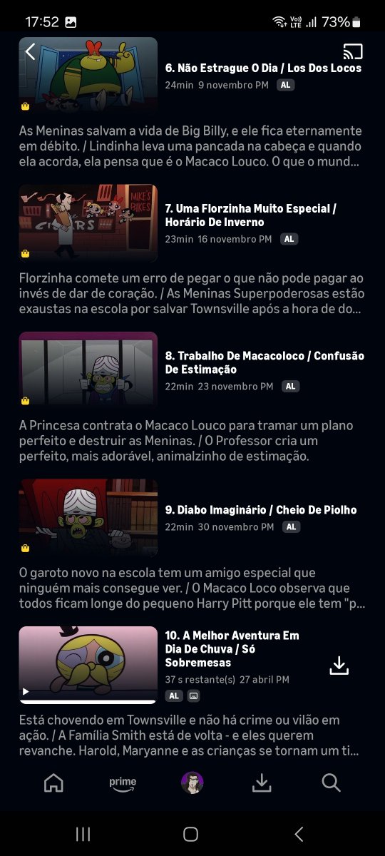 matsswp's tweet photo. @HBOMaxBrasil Hbo max que palhaçada é essa? Eu assinei hbo max pelo prime e tem episódios das meninas super poderosas que não estão disponíveis pelo prime. Por que ? Poderiam atualizar isso ? https://t.co/MYkTxbTonm