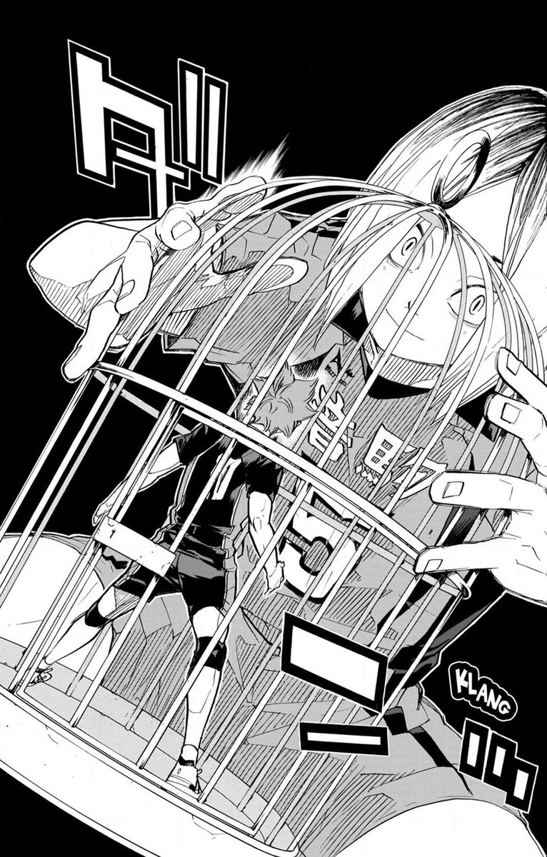 karudubinks's tweet photo. Haikyuu a de bien meilleurs antagonistes si on se réfère à ce qu’est réellement un bon antagoniste 

Et j’en ai rien à faire que ton anta ait un sharingan, des éclairs dans les yeux, une double personnalité et un complexe de Dieu, vous bandez sur du flow, autrement dit du vide https://t.co/ovQvfngjGq