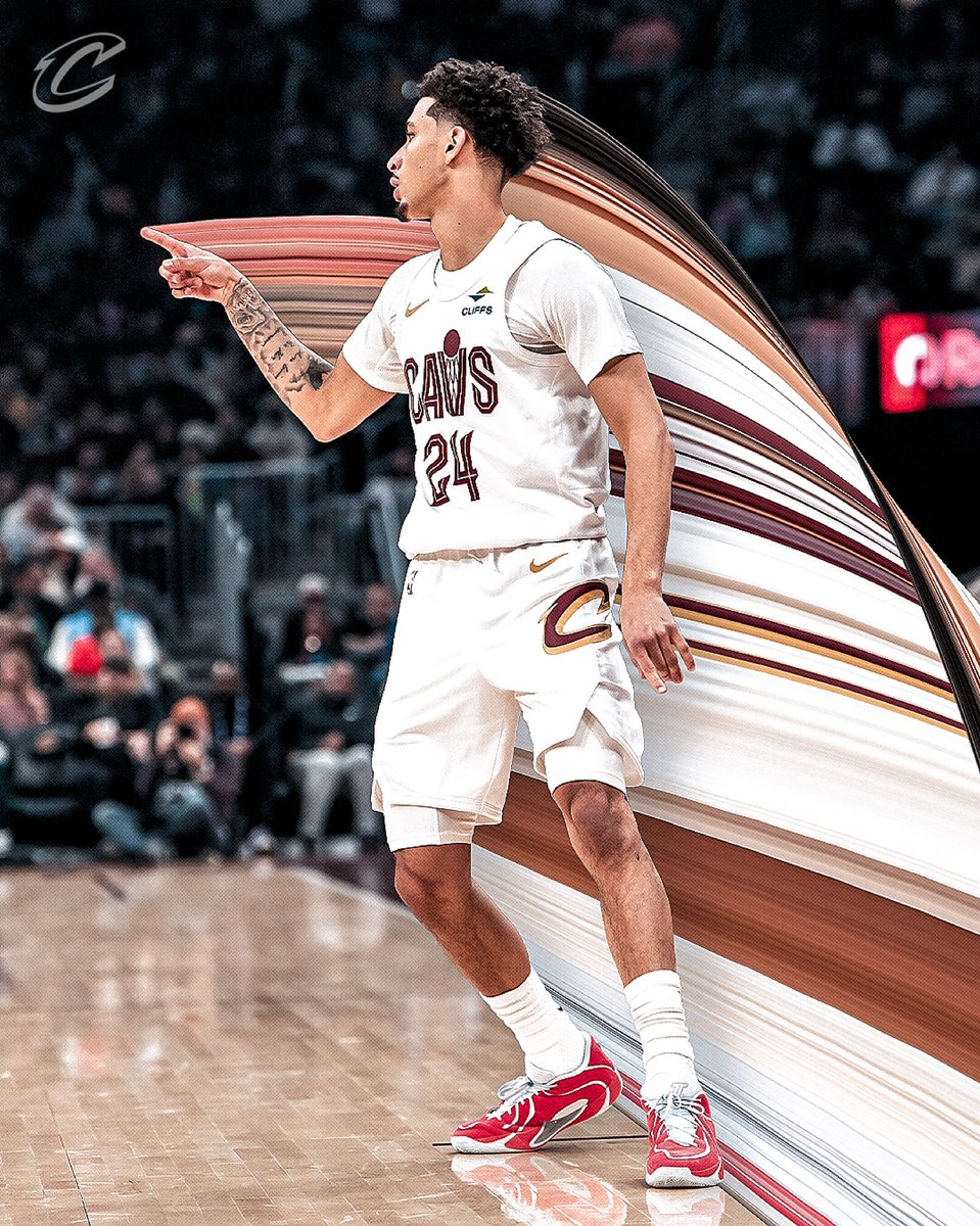 cavs's tweet photo. C A V S  I N  M O T I O N. #LetEmKnow https://t.co/JIkMvicHC2