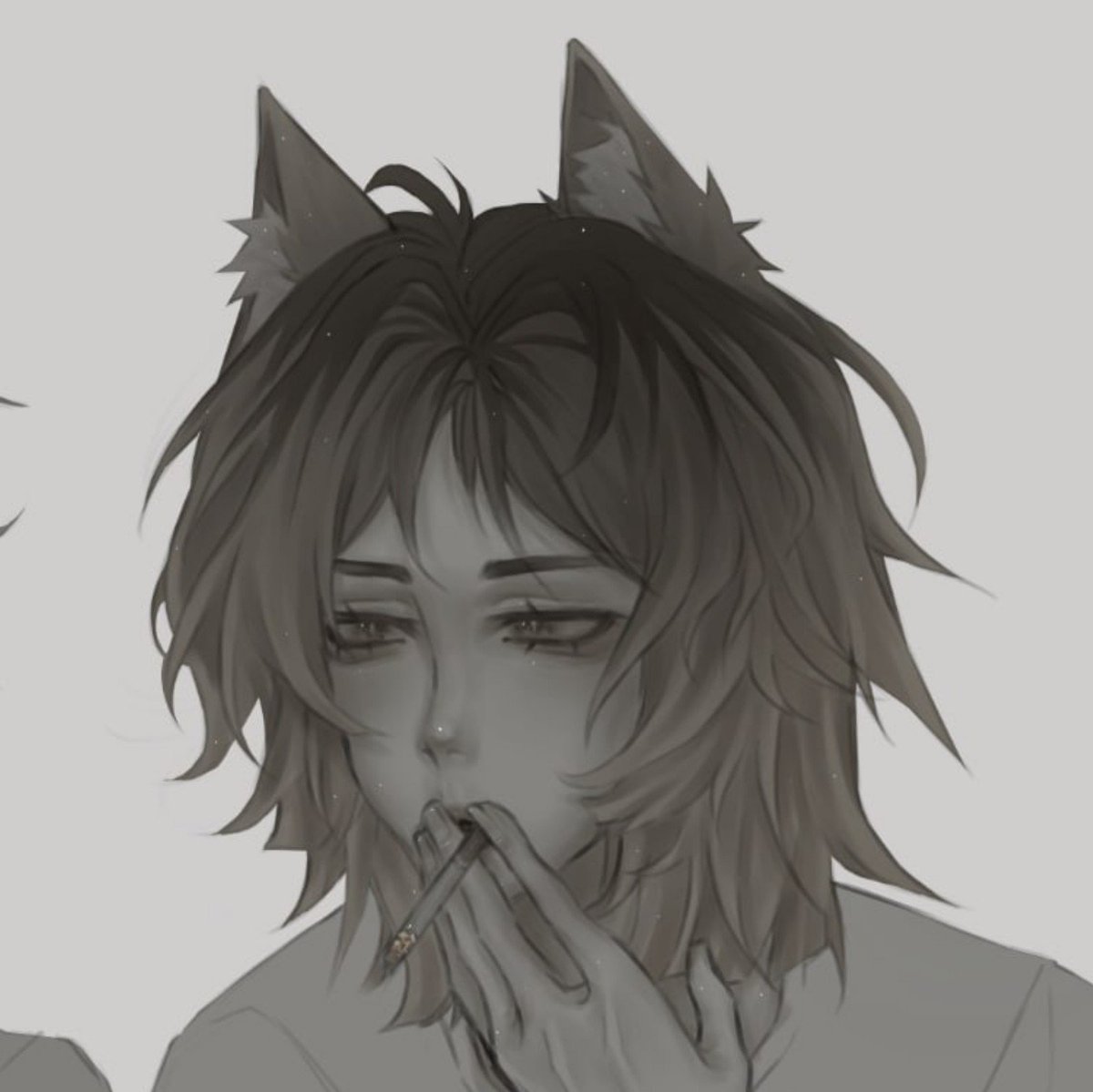 matasu01's tweet photo. smoking cat and yuki neko 
#smokingcat #yukineko https://t.co/uCwa6ACW5Z