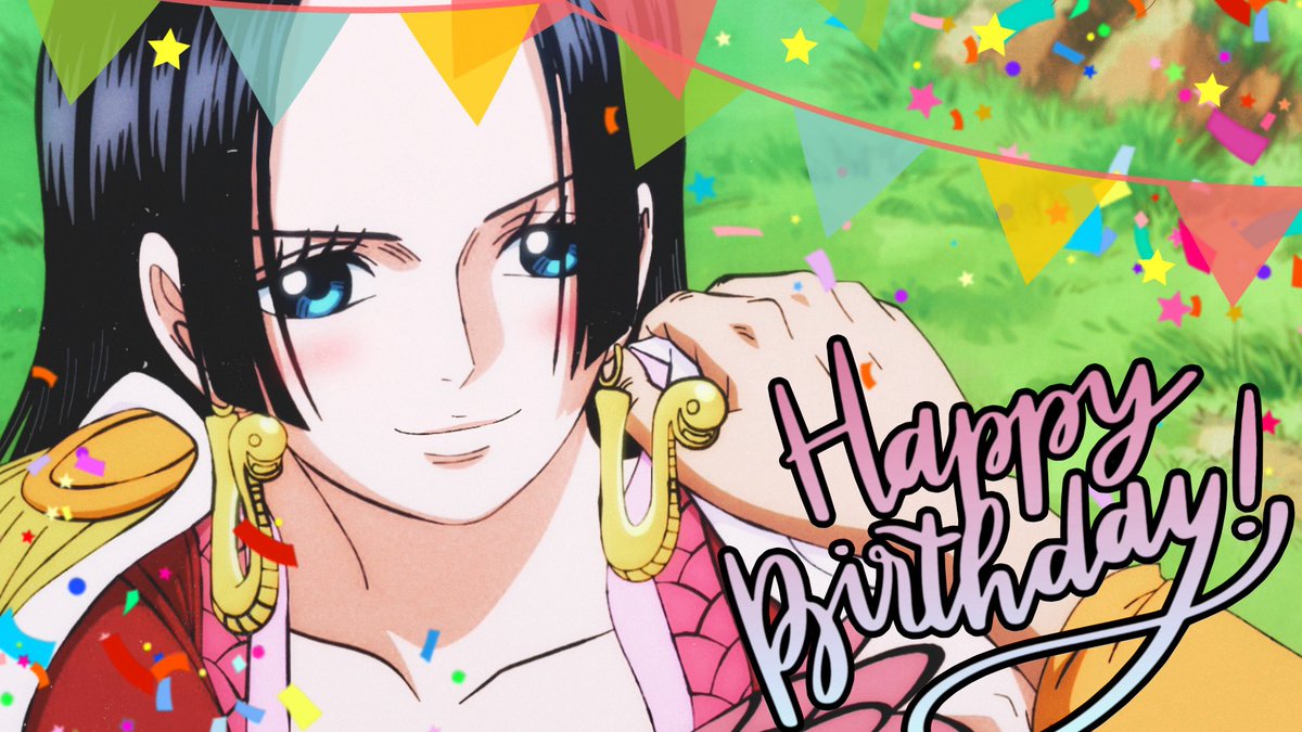 meikaizoku's tweet photo. ⠀⠀ ⠀⠀ ⠀⠀

⠀⠀ ⠀⠀ 𝑯𝑨𝑷𝑷𝒀 𝑩𝑰𝑹𝑻𝑯𝑫𝑨𝒀
⠀⠀ ⠀⠀ 𝑩𝑶𝑨 𝑯𝑨𝑵𝑪𝑶𝑪𝑲 🐍🎉

 #ハンコック生誕祭2026
#ハンコック誕生祭2026

⠀⠀ https://t.co/REpZcBLRin