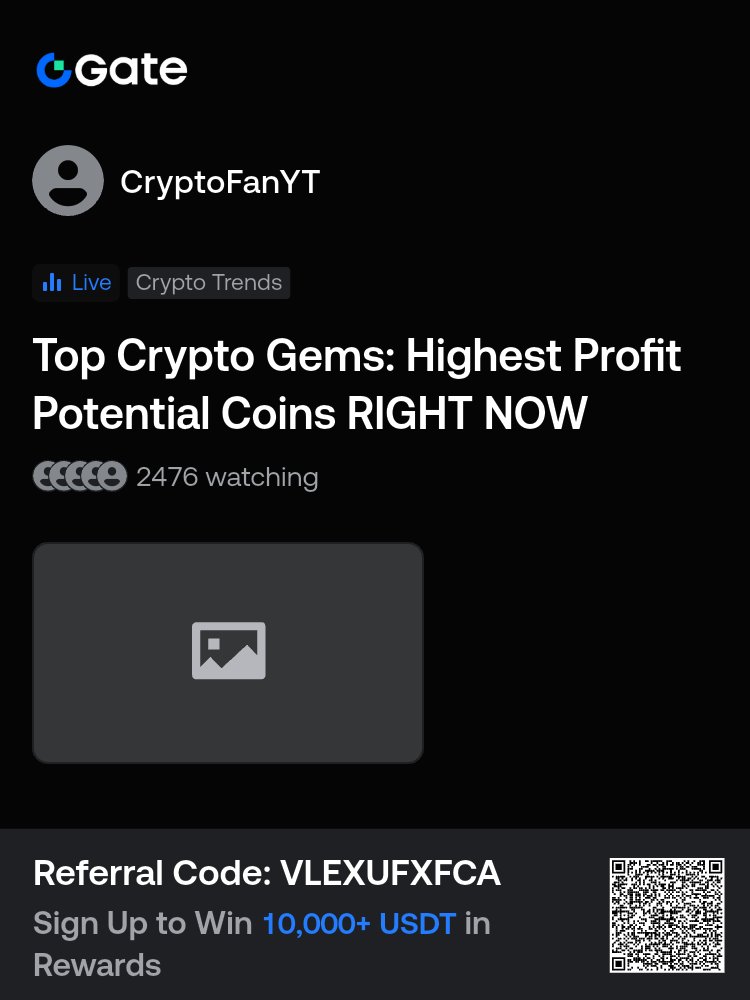 wako4145's tweet photo. CryptoFanYT invites you to watch Gate Live.
Live Topic: Top Crypto Gems: Highest Profit Potential Coins RIGHT NOW
Live Time: 2026/09/02 23:41

Click the link below to join the live room directly: https://t.co/s287cfHjCv https://t.co/b8V5ZyJjXa