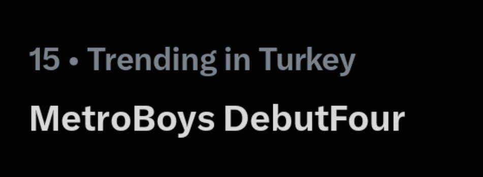 allofremi's tweet photo. ya metroboys kazanir ya metroboysu olan kazanir
MetroBoys DebutFour https://t.co/MmMLHeuXN6