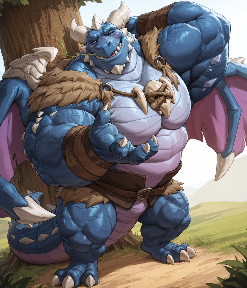 Bulkstudi0's tweet photo. Bubba from Spyro Reignited Trilogy pic by @Zeid_ai https://t.co/SlQNpiPWFs