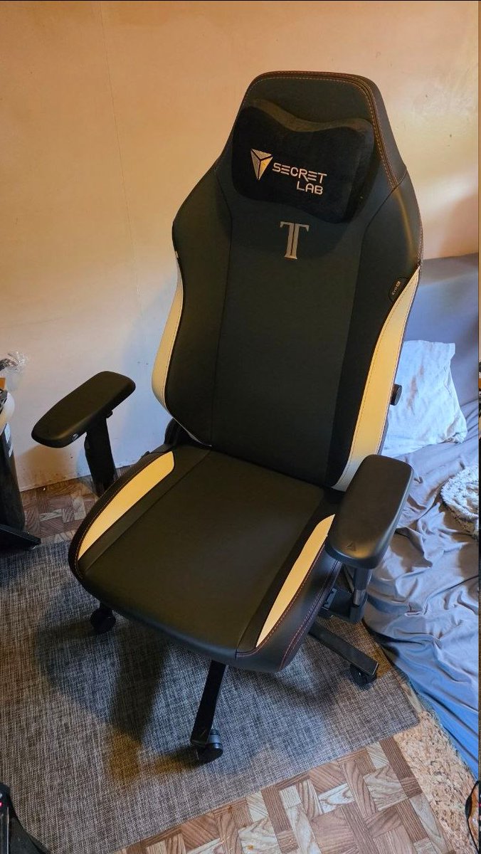 SpazmBoy's tweet photo. Really needed a new chair, and decided to get a nice one that will be much nicer and last much longer #Secretlab https://t.co/SzxzFb6P3P
