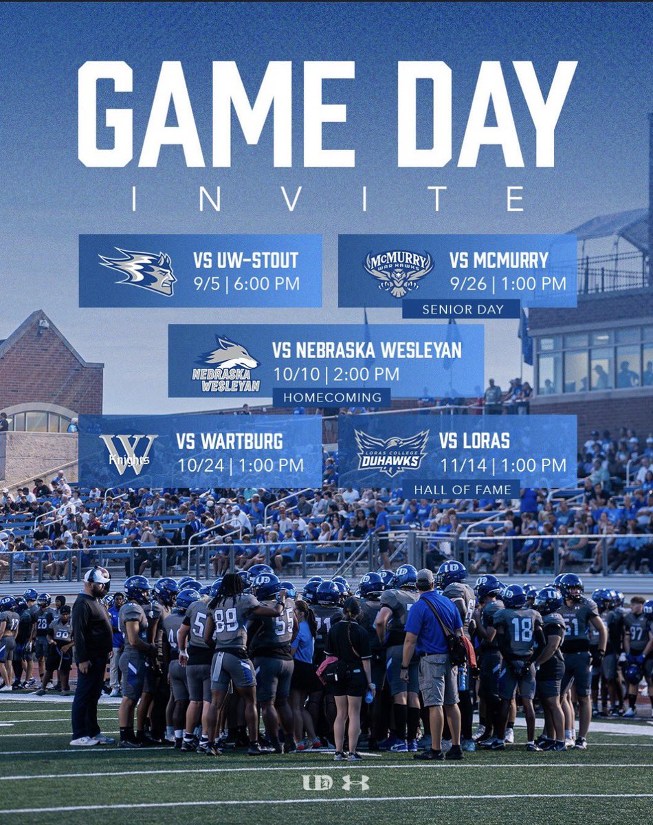 Coreywiseman_2's tweet photo. Thank you @Coach_Cooper4 for the game day invite! Can’t wait to go out to experience the game day environment 

@DubuqueFootball https://t.co/s7cLhrZw0F