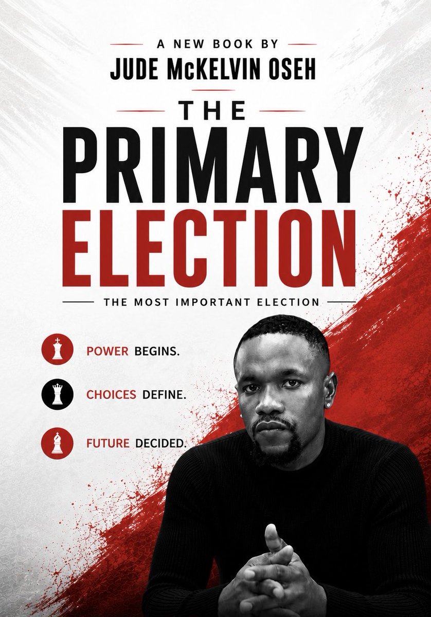 iamjudeoseh's tweet photo. The Primary Election is a practical framework for anyone who is tired of the status quo, ready to join the political process, and determined to contribute meaningfully to nation-building♟️ https://t.co/iwon4I8Fkp
