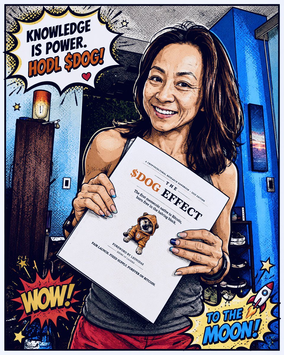 jipleus's tweet photo. Finally got my 1st copy of $DOG Effect today. 3 more in-coming including the autographed☝️I won. Thanks to Vincent! 🧡Haven’t read but I feel the powerful $DOG effect. Very 1st $DOG merch I own as I try to $DOG CA, so this is a big deal! Get yours!! @cryptolution101 @LeonidasNFT https://t.co/OCg2rfmGPm