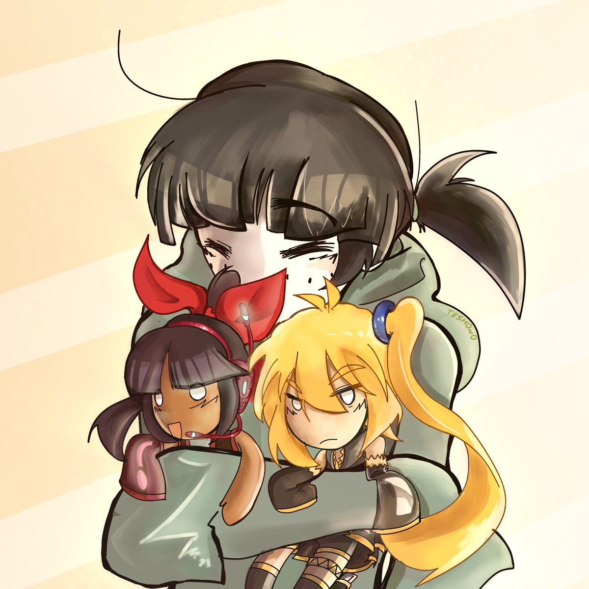 TeshOwO's tweet photo. Mis Fanloids Favoritas. Neruchis Y Fukito
💛📱💤 ❤️🍈🔔
Akita Neru y Suzune Fuku
#akitaneru #Suzunefuku #Fanloids #vocaloids #art https://t.co/ZzS49JlREB